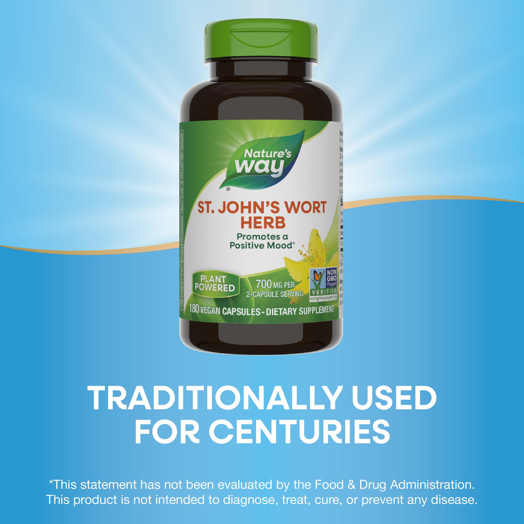 Nature&#39;s Way St. John’s Wort Herb, Promotes a P