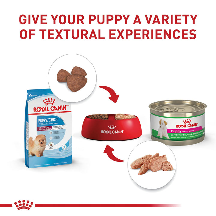 Size Health Nutrition Small Indoor Puppy Dry Dog Food, 2.5 lb bag