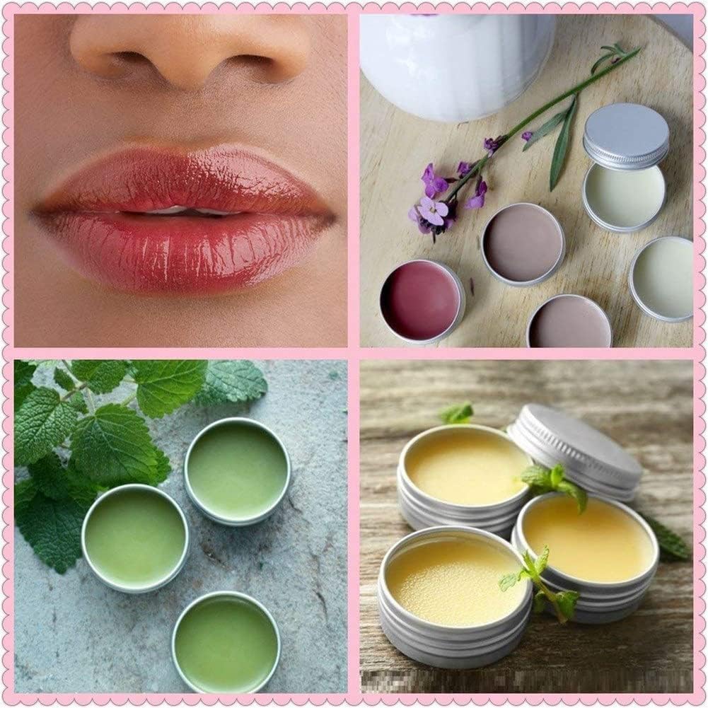 12 Pack.5 Oz/15Ml: Aluminum Tin Jars, Cosmetic Sample Metal Tins Empty Container Bulk, Round Pot Screw Cap Lid, Small Ounce for Candle, Lip Balm, Salve, Make Up, Eye Shadow, Po