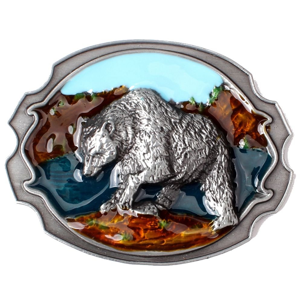 Men&#39;s Belt Buckle in Bear (FABER-01)