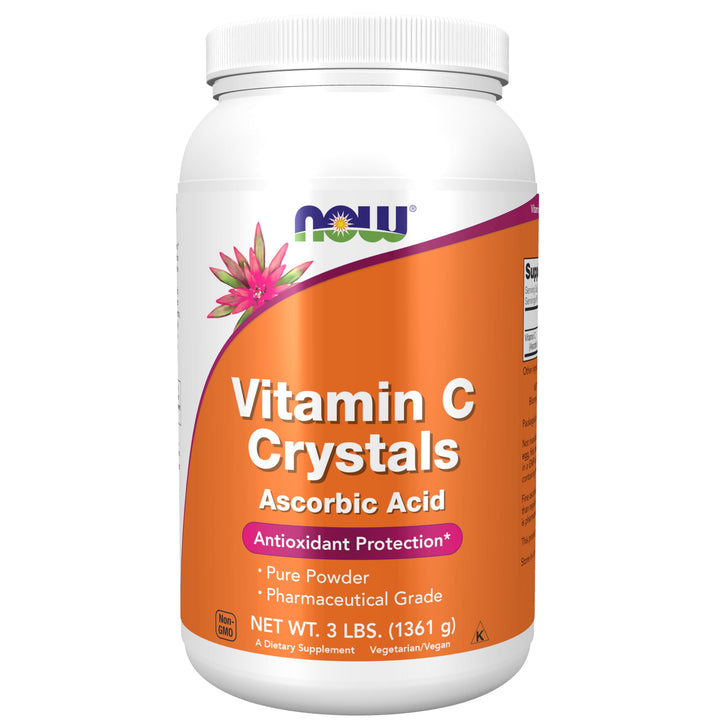 Supplements, Vitamin C Crystals (Ascorbic Acid), Antioxidant Protection*, 3-Pound