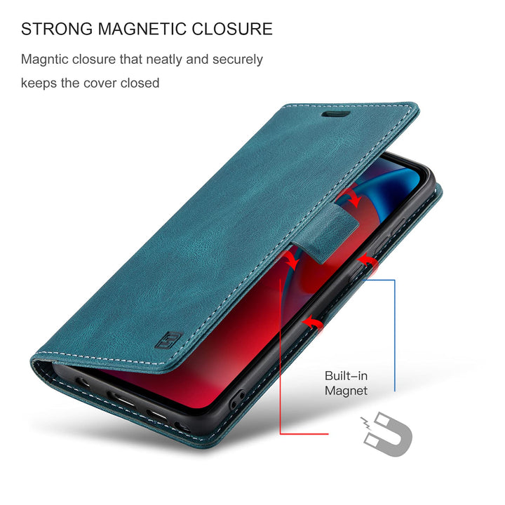 HAII Case for Moto G Stylus 5G 2021,PU Leather Folio Fl