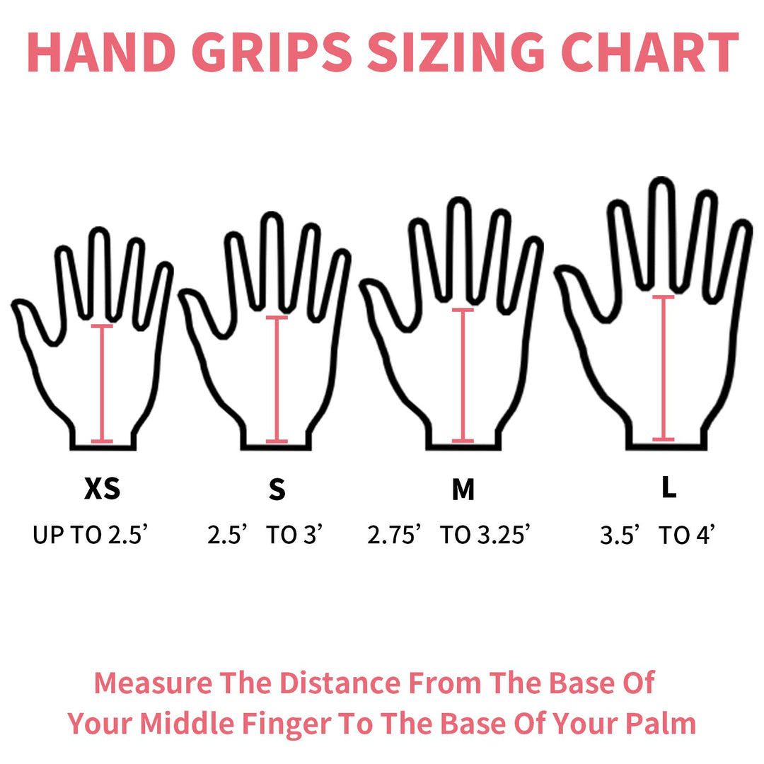 Gymnastics Grips Wristbands Bundle for Girls Kids Youth (XS)