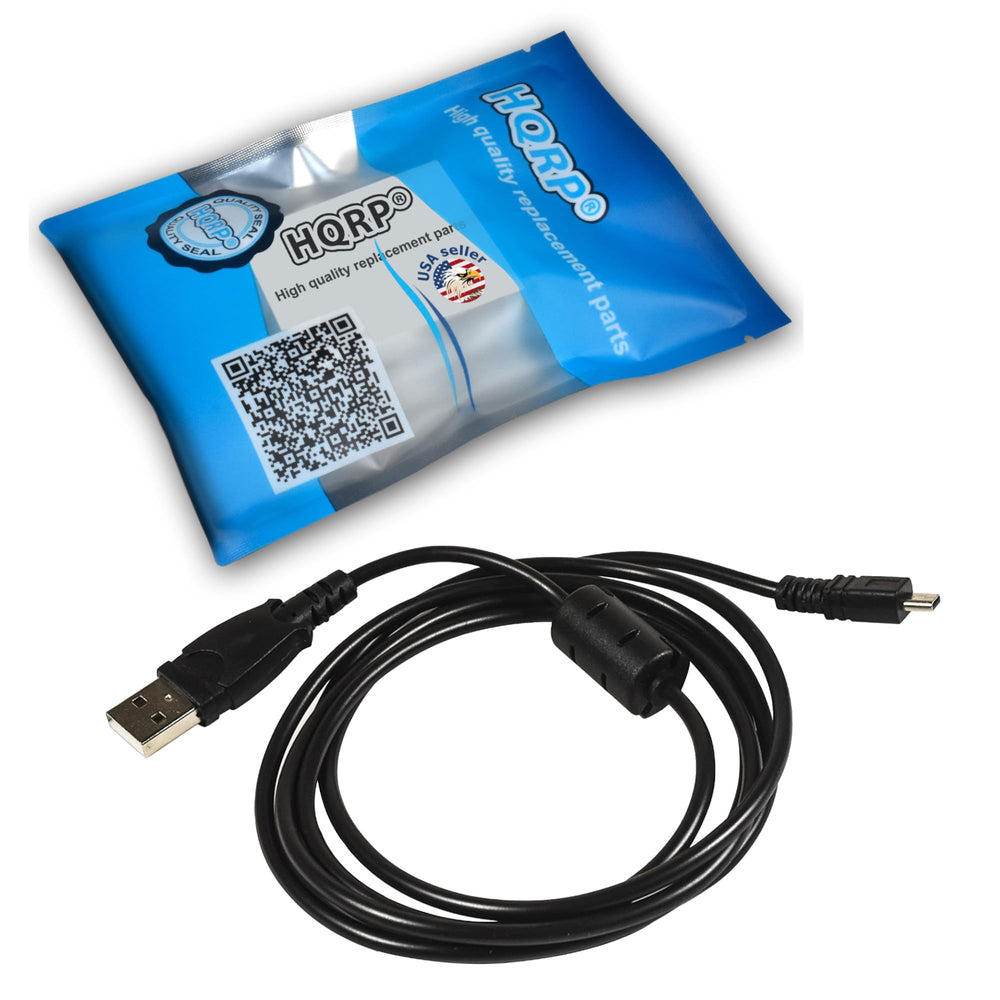 HQRP USB Data Transfer Cable Compatible with Sony Alpha