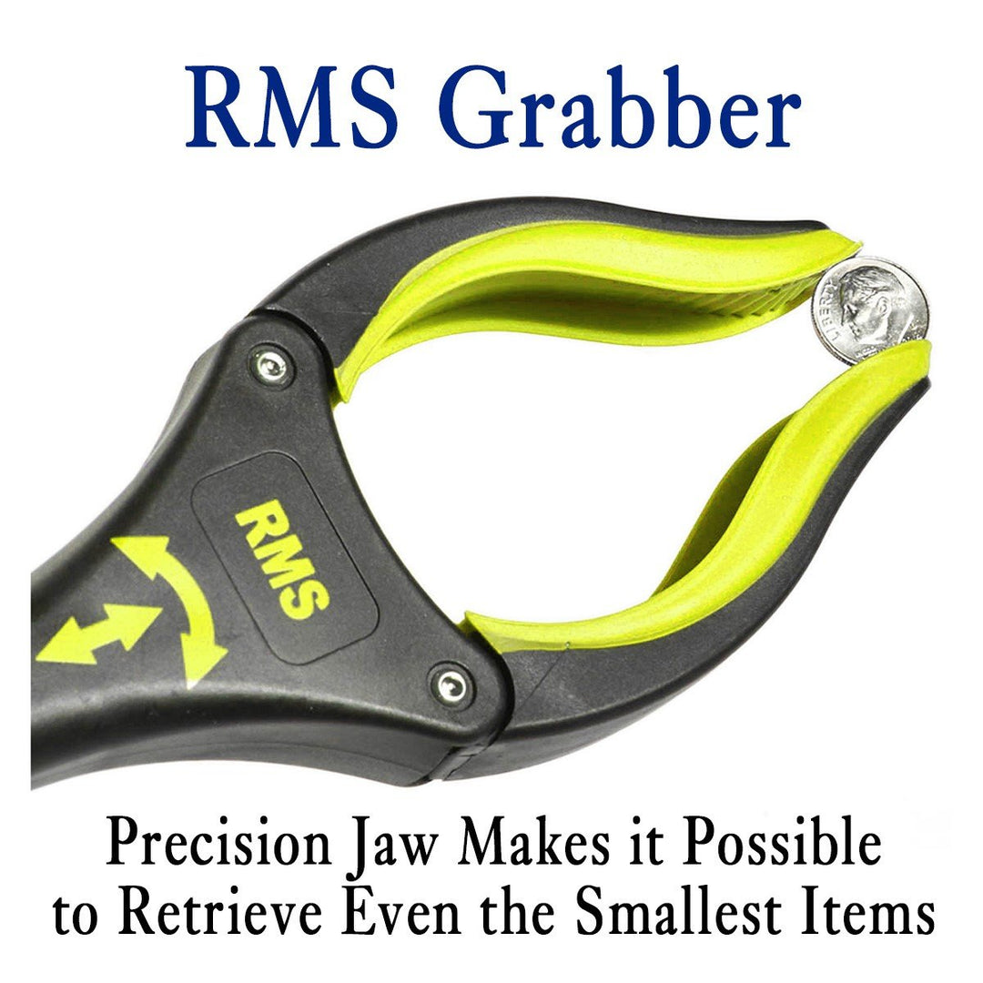 2-Pack 34 Inch and 21 Inch Grabber Reacher with Rotating Jaw - Mobility Aid Reaching Assist Tool