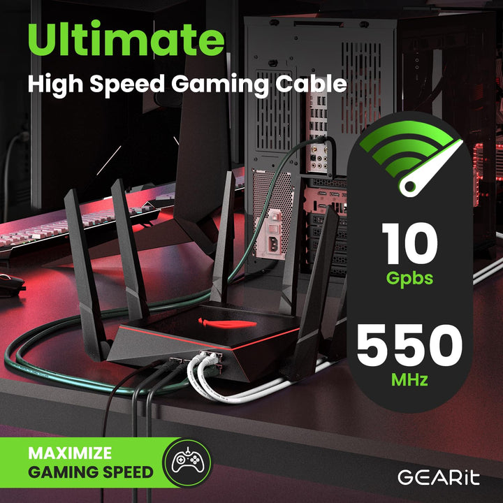 GearIT Cat 6 Ethernet Cable Cat 6 Patch Cable, Cat 6 Ca
