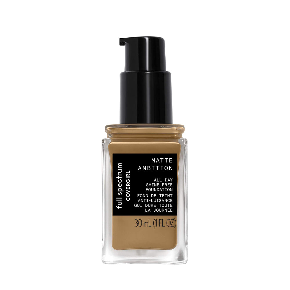 Matte Ambition, All Day Foundation, Tan Golden 1, 1.01 Ounce