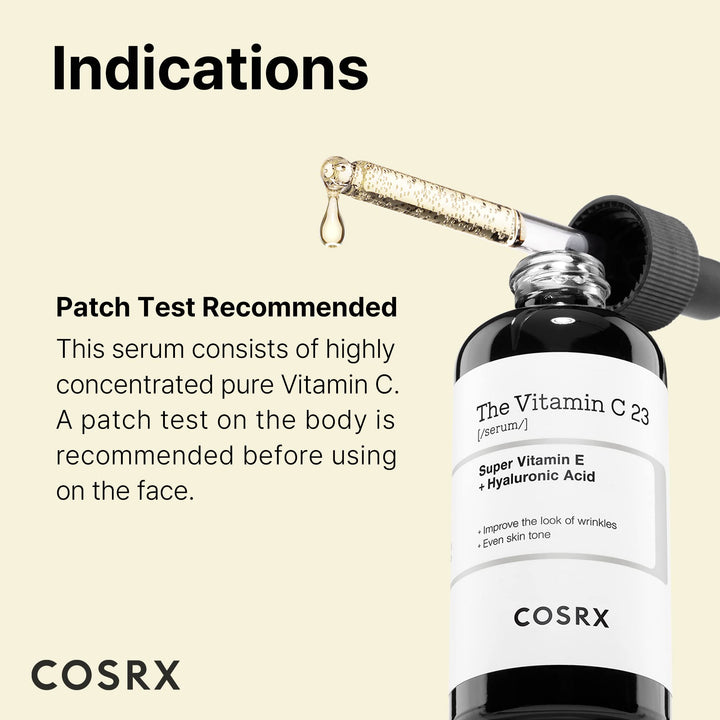 Pure Vitamin C 23% Serum with Vitamin E &amp; Hyaluronic Acid, Brightening &amp; Hydrating Facial Serum for Fine Lines, Uneven Skin Tone &amp; Dull Skin, 0.7oz/20g, Korean Skin Care