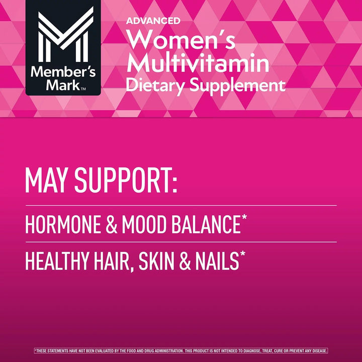 Members Mark Women&#39;s Daily Multivitamin (275 Count)