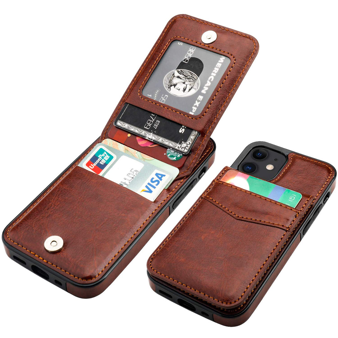 KIHUWEY Compatible with iPhone 12 Mini Case Wallet with