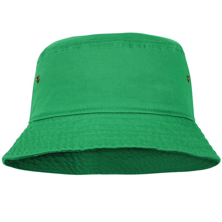 Men Women Unisex Cotton Bucket Hat 100% Cotton Packable