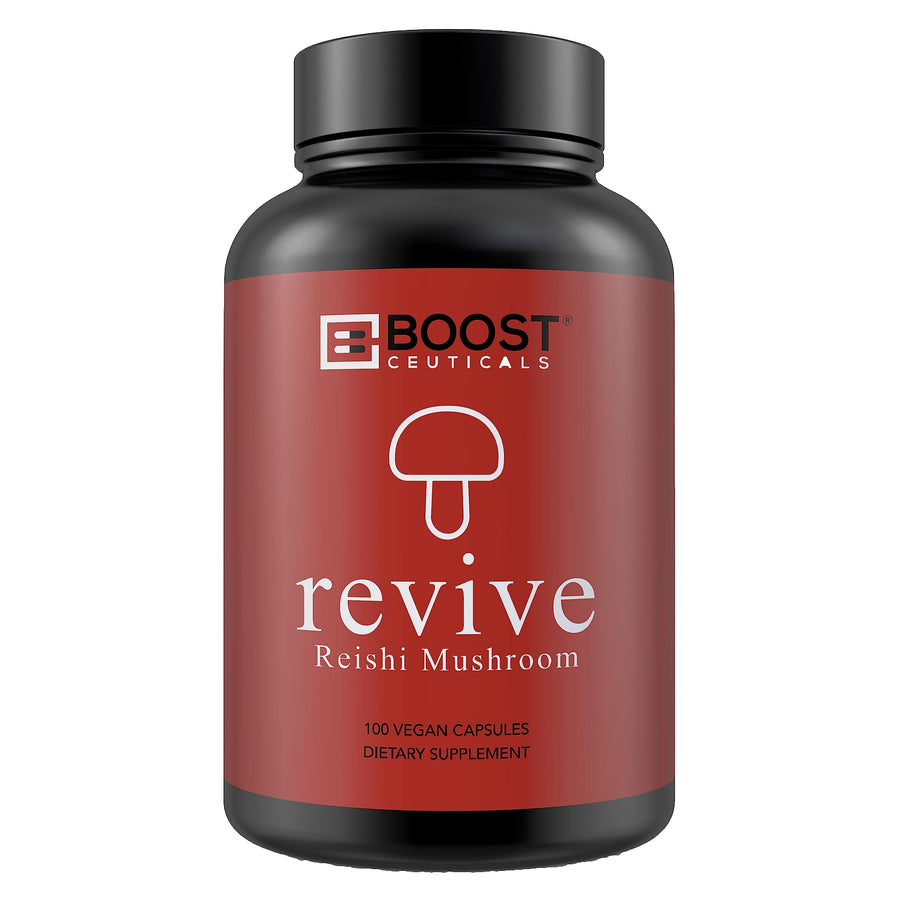 Reishi Mushroom Capsules - Vegan Non GMO No Stearates G