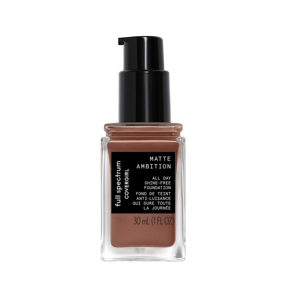Covergirl Matte Ambition, All Day Foundation, Deep Cool 1, 1.01 Ounce