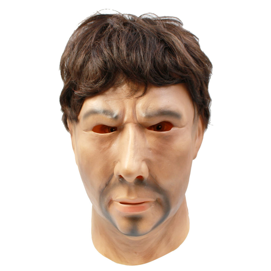 Novelty Halloween Costume Party Latex Human Realistic Head Mask Strong Man