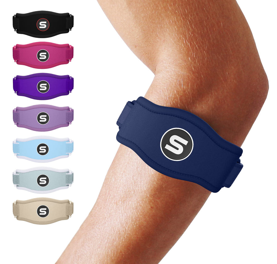Sleeve Stars Tennis Elbow Support Strap, Golfers Elbow 