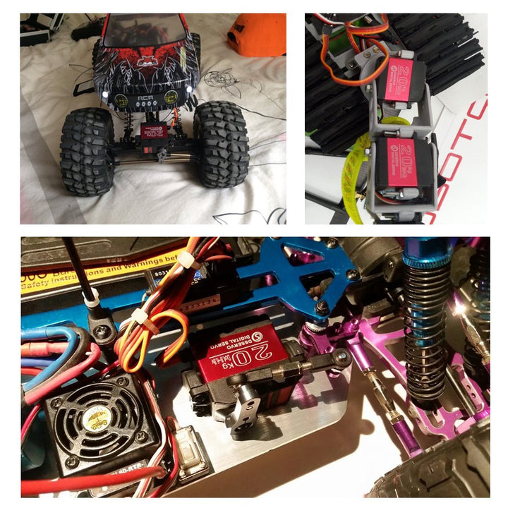 20KG Digital Servo High Torque Full Metal Gear Waterproof for RC Model DIY, DS3218MG,Control Angle 270°