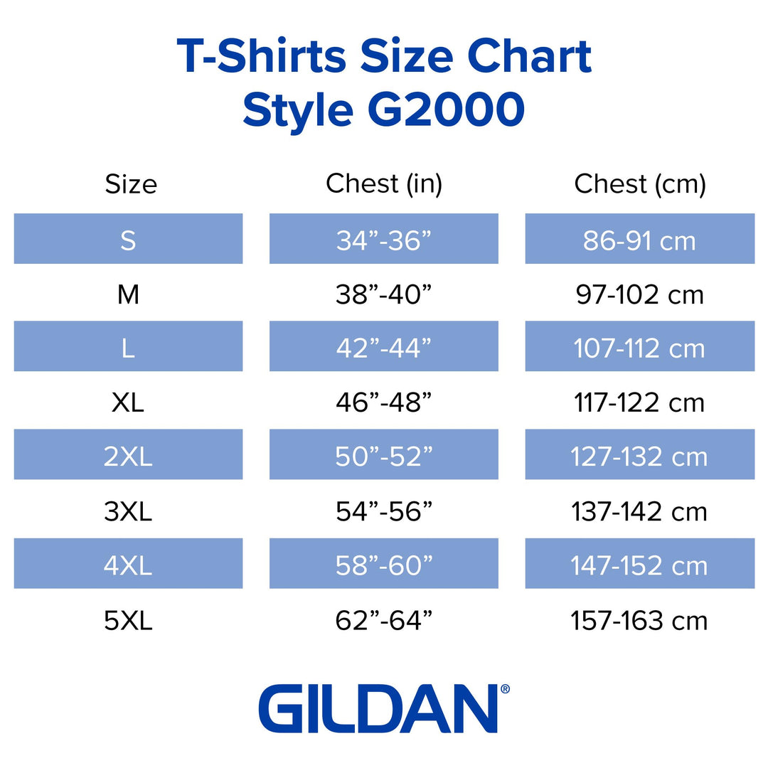 Gildan Adult Ultra Cotton T-Shirt, Style G2000, Multipa
