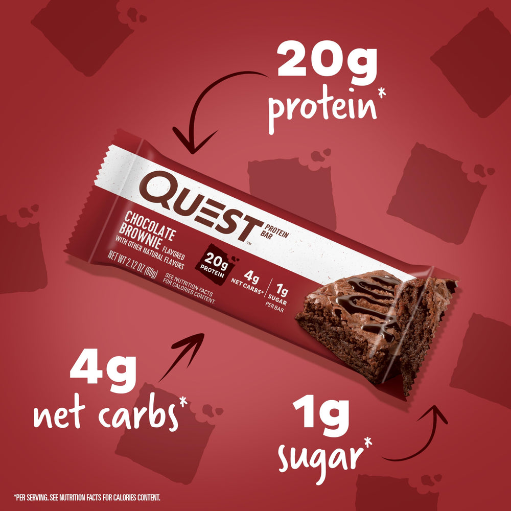 Bar - 60g (Pack of 12, Chocolate Brownie)