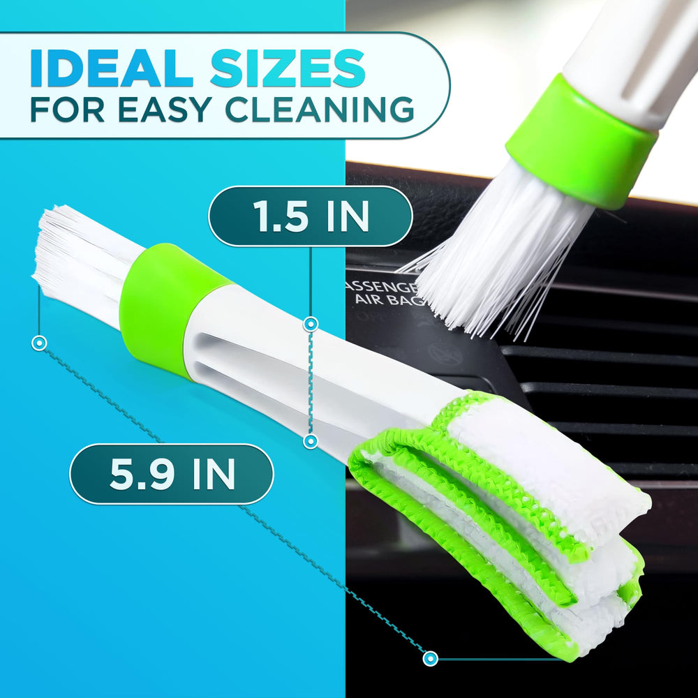 Rurah Multifunction Cleaning Brush for Car Indoor Air-C