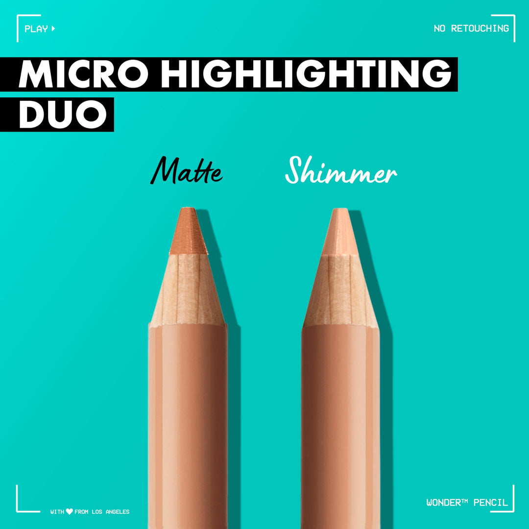 PROFESSIONAL MAKEUP Wonder Pencil, Multi-Use Micro Highlighter &amp; Concealer Stick - Light