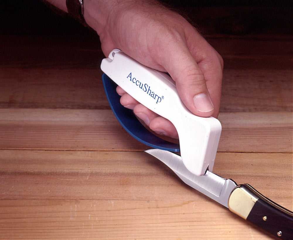 Knife India ACCU-001C World's Fastest Sharpener (White)