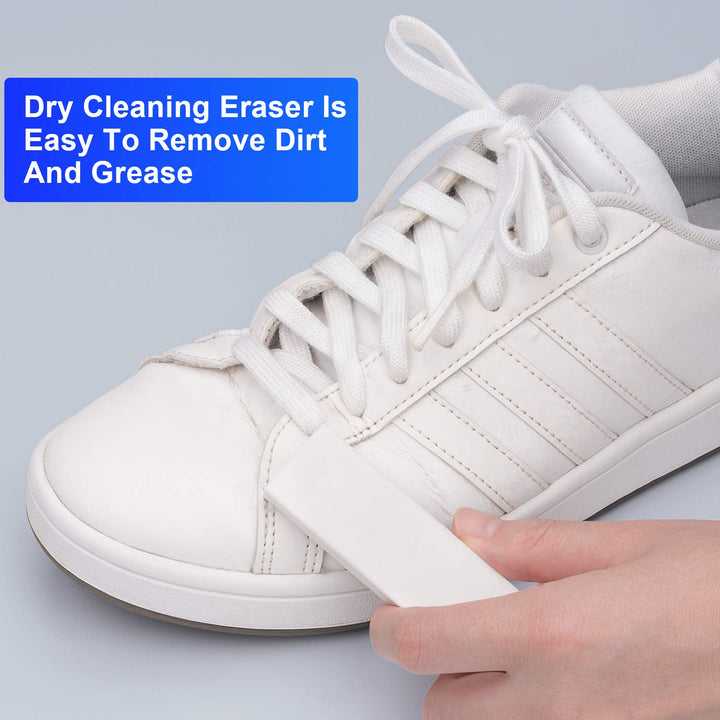 2 Sets of Suede Brush Brush & Nubuck 2 Pieces 4-Way Brush + 4 Eraser, Premium Shoe Cleaner Kit