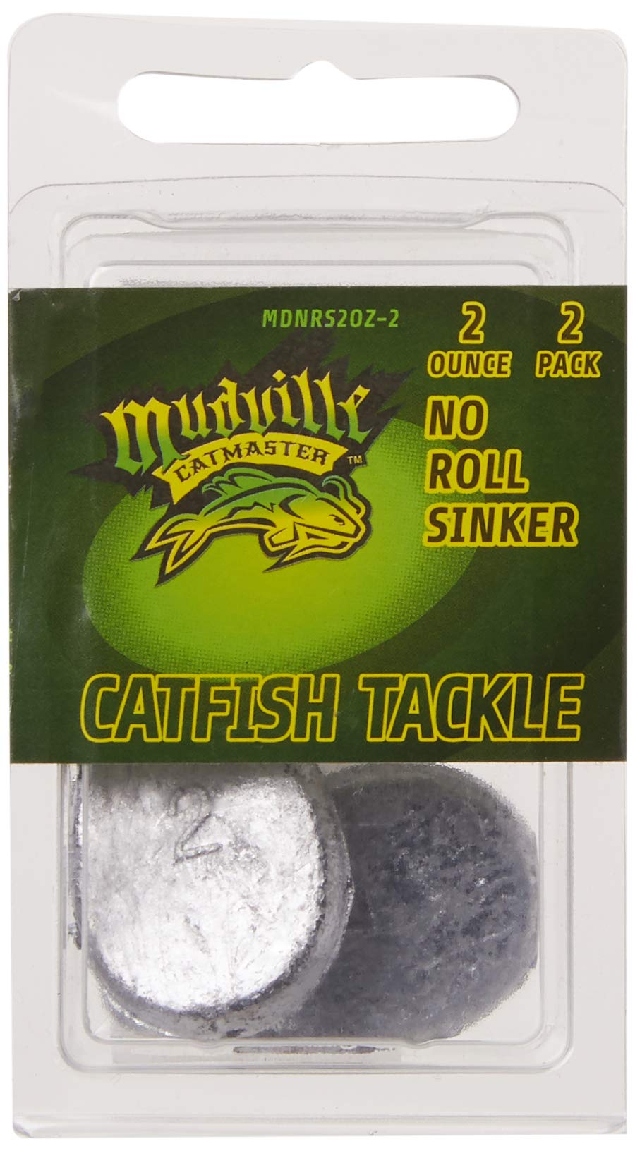 Mudville Sinker No Roll Snkr 2Oz 2Pk