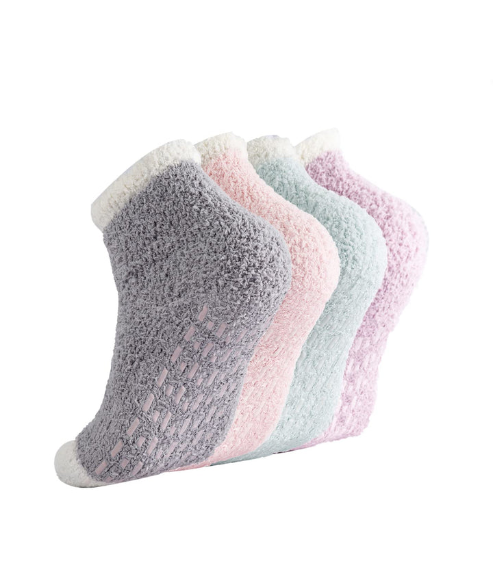 Non Slip Socks Hospital Socks with Grips for Women Grip Socks for Women Fluffy Socks with Grips for Women Slipper Socks Gripper Socks
