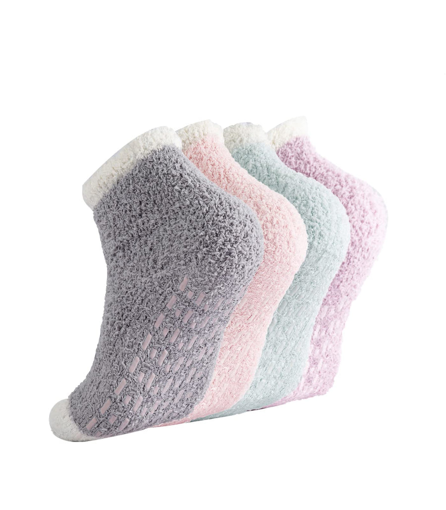 Non Slip Socks Hospital Socks with Grips for Women Grip Socks for Women Fluffy Socks with Grips for Women Slipper Socks Gripper Socks