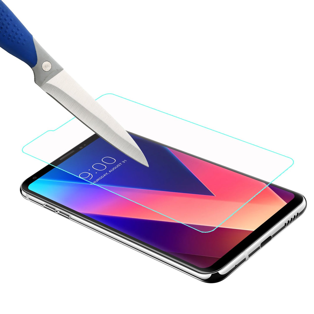 [3-PACK] Designed For LG G7 ThinQ [Tempered Glass] Screen Protector with Lifetime Replacement