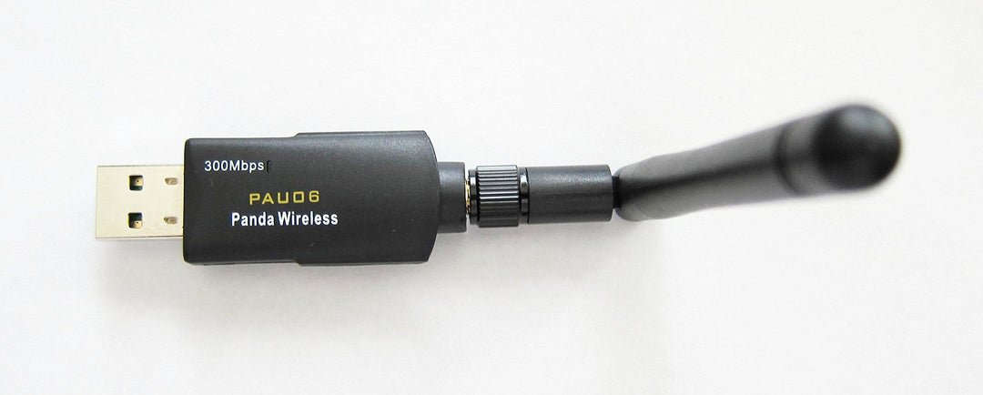 Panda Wireless PAU06 300Mbps Wireless N USB Adapter - w