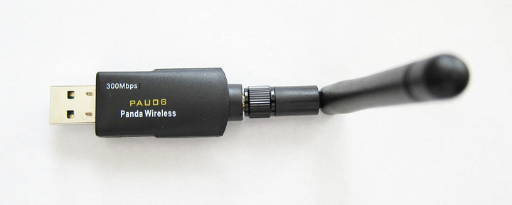 Panda Wireless PAU06 300Mbps Wireless N USB Adapter - w