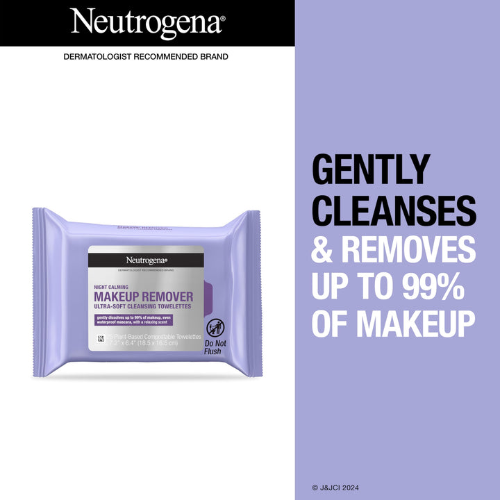 Neutrogena Makeup Remover Night Calming Cleansing Towel