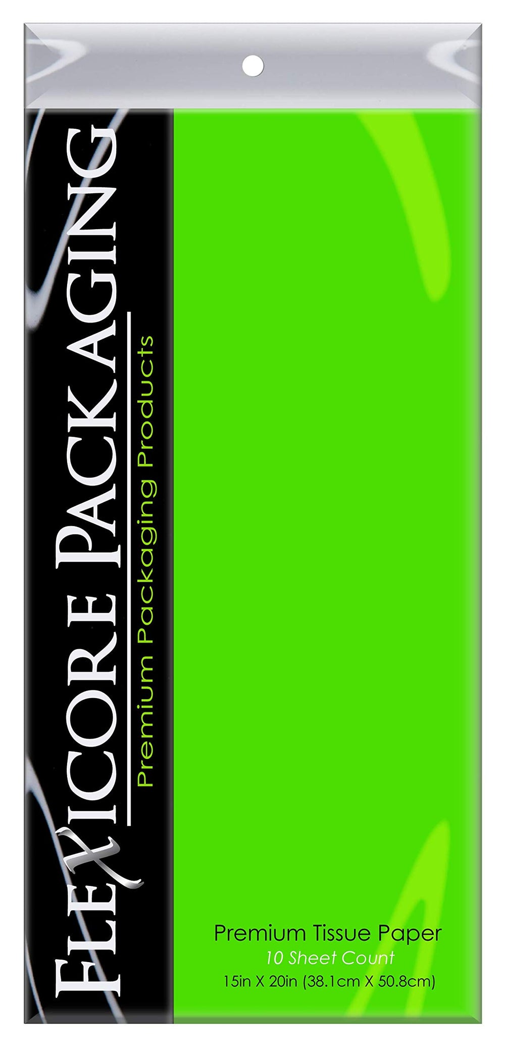 Flexicore Packaging Lime Green Gift Wrap Tissue Paper |
