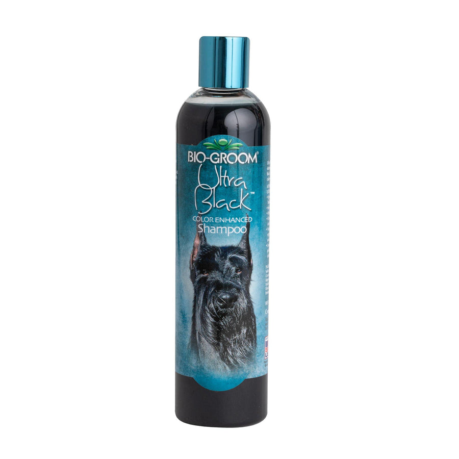Bio-Groom Ultra-Black Dog Shampoo – Color Enhancing Pet Shampoo, Dog Bathing Supplies, Puppy Wash, Dog Grooming Supplies, Cruelty-Free, Made in USA, Coat Brightener Shampoo – 12 fl oz 1-Pack