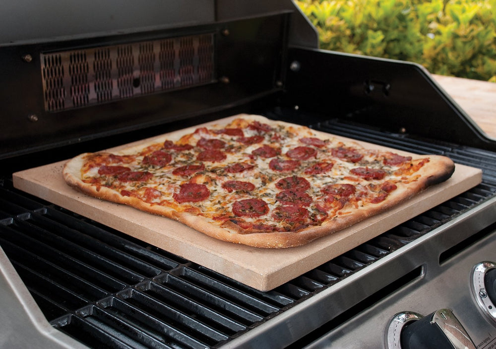 Pizzacraft 15 Square ThermaBond Baking/Pizza Stone - Fo