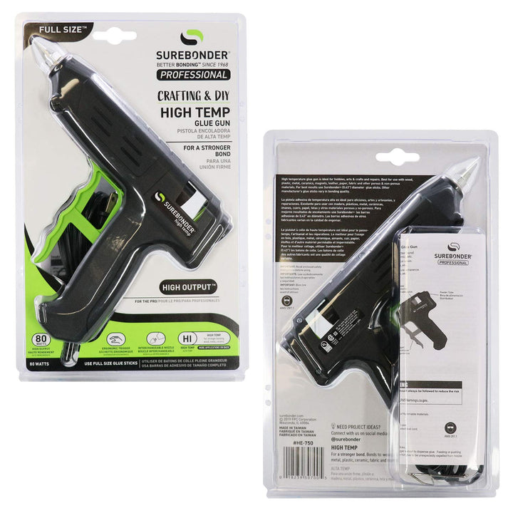 HE-750 High Temperature Professional Glue Gun - 80 Watts