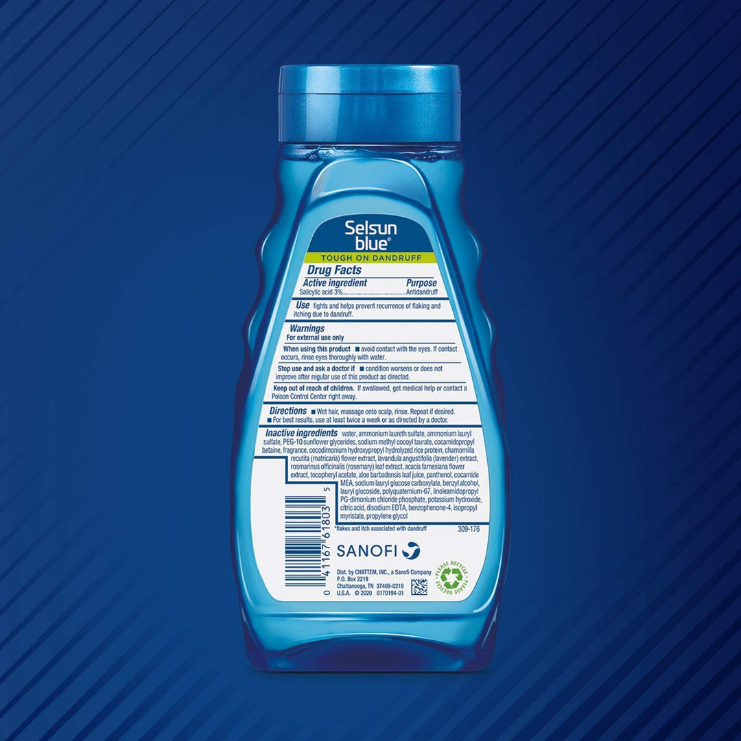 Shampoo Naturals Dandruff Itchy Dry Scalp 11 Ounce (325ml) (2 Pack)