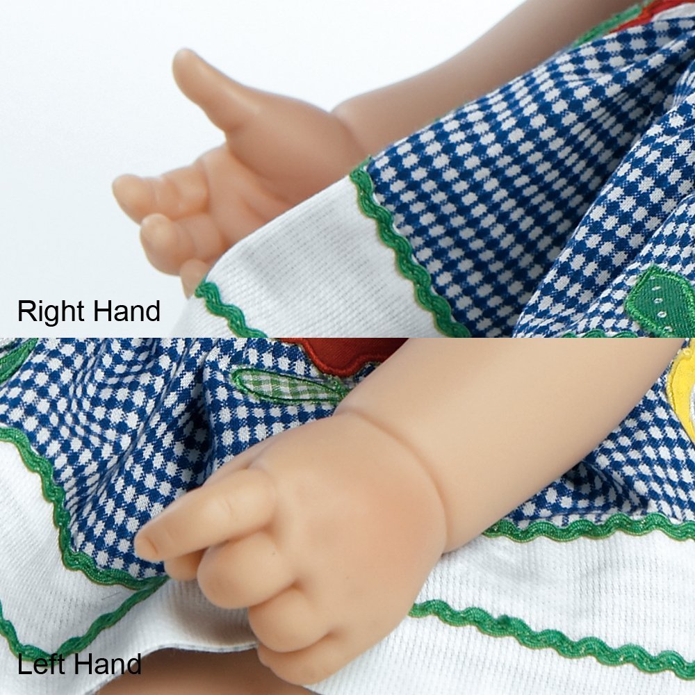 Toddler Time Premium Collection Daisy Delight, 20 Realistic Toddler Baby Doll, with Exclusive Powder Scented Soft CuddleMe Vinyl, Auburn Red Hair, Blue Eyes Birthday Gift For Age 6+