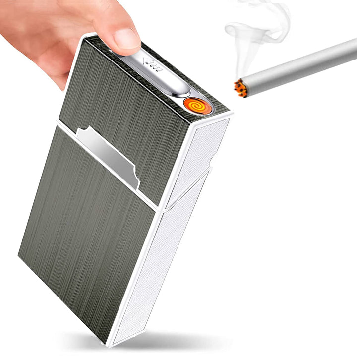 DXIN Cigarette Case King Size Aluminum for Whole Packag