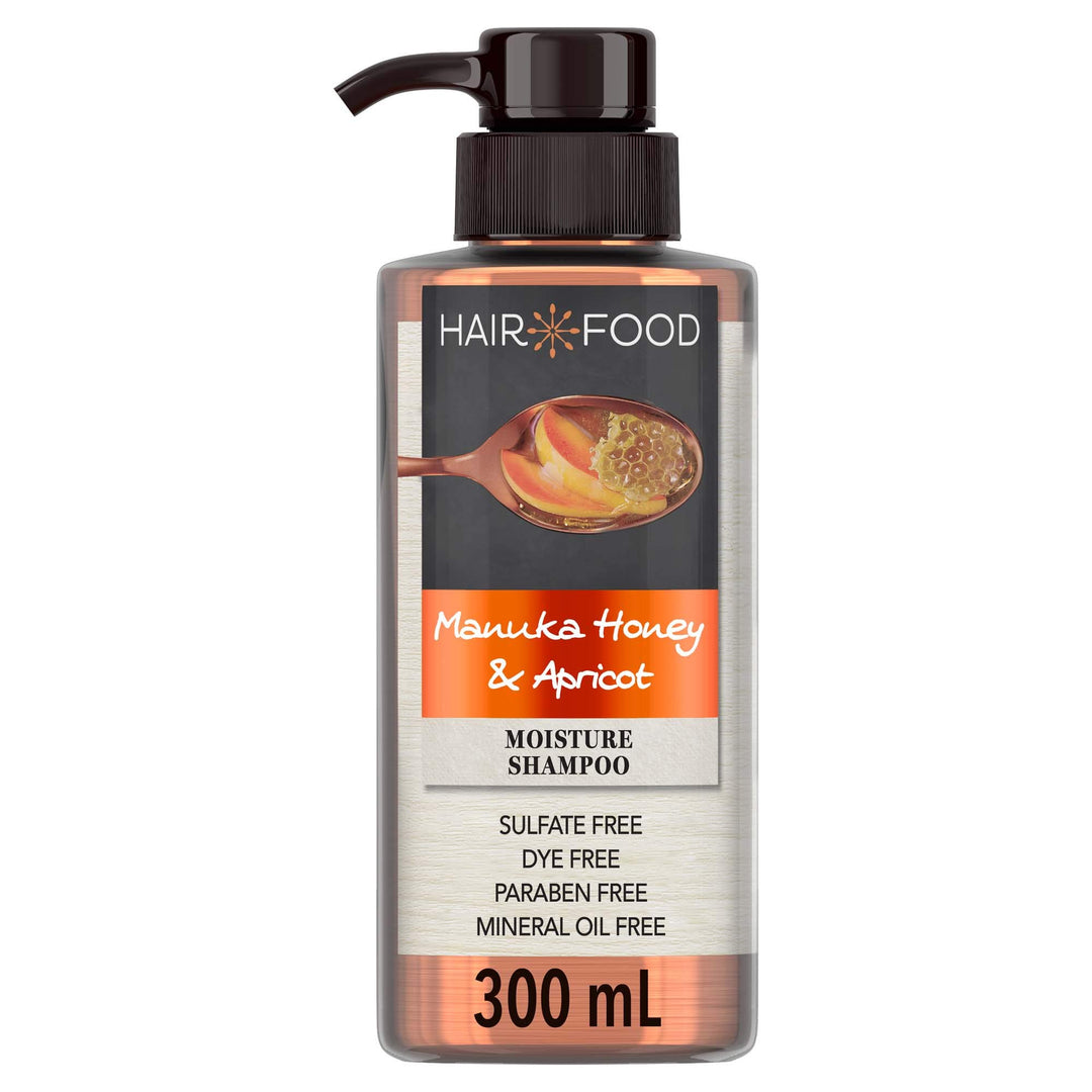 Shampoo, Manuka Honey &amp; Apricot, 10.1 Ounce