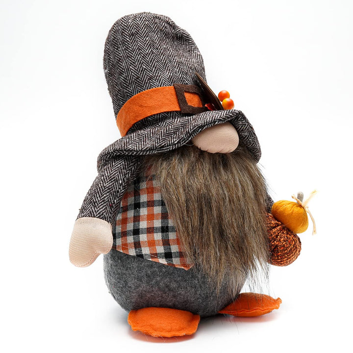 Fall Thanksgiving Gnome Plush Nordic Harvest Stand Scarecrow gnome Pumkin Gift for Farmhouse Home Table Family Festival Decorations