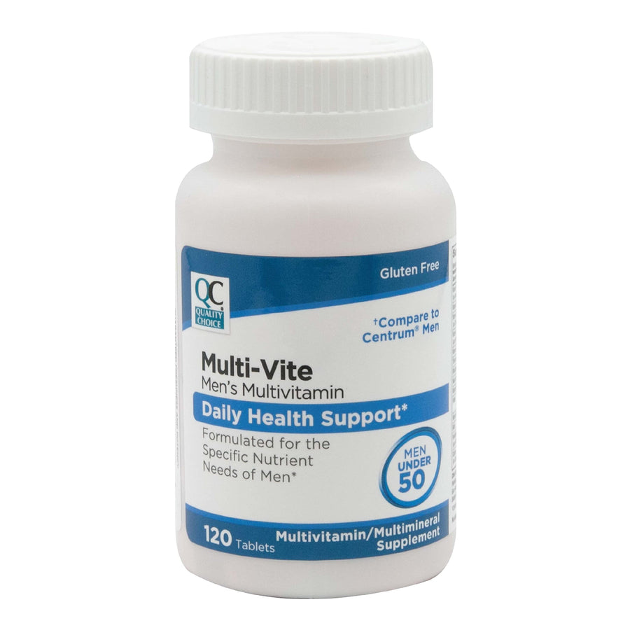 Quality Choice Mens Multi-Vite, Multivitamin Tablets fo