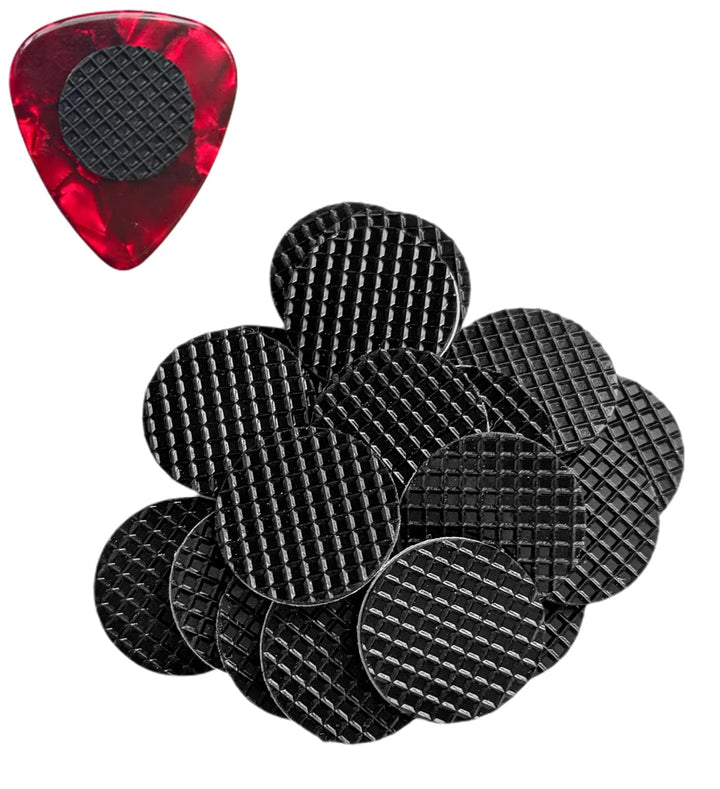 20-Pack Grips for Guitar Picks Stop Dropping your Guitar Picks while Playing Non-sticky Stays in your Hand (comes with grips only)