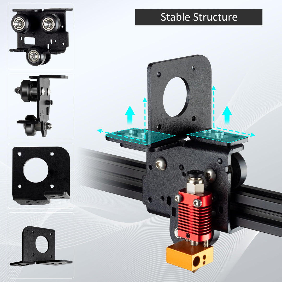 Ender 3 Direct Drive Upgrade Conversion Bracket for Ender 3 V2,Ender 3 Pro and Voxelab Aquila 3D Printer for B-MG&amp;Dual Gear&amp;Bowden Extruder(NOT for Neo Series,Extruder&amp;Hotend NOT Include)