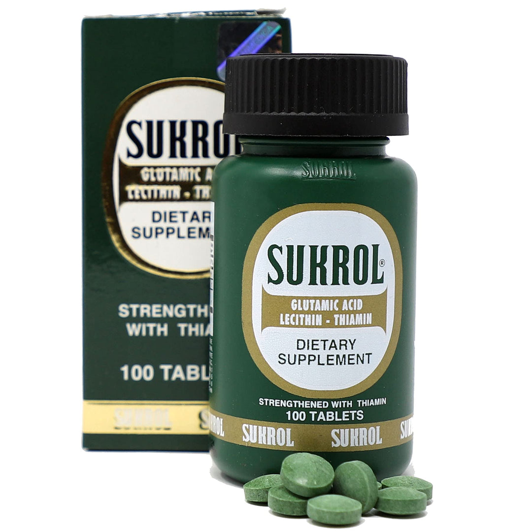 SUKROL, Vitamin, Improve Healthy Brain Function, 100 Ta