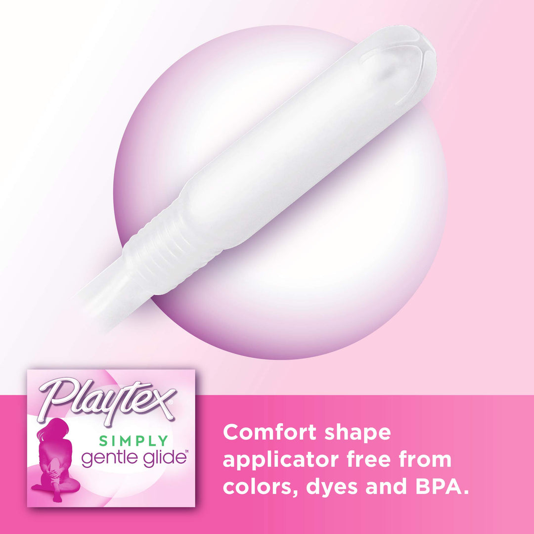 Playtex Gentle Glide Tampons with Triple Layer Protecti