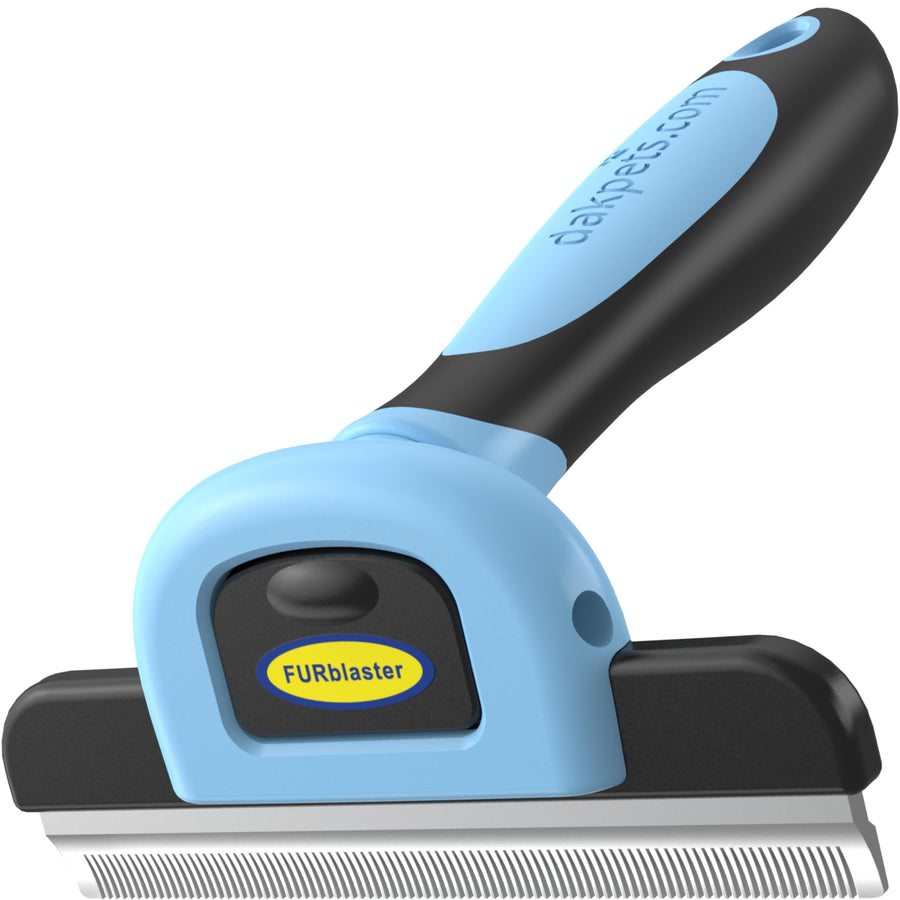 Deshedding Tool | Stainless Steel Grooming Brush for Shedding Fur Removal - Cats and Dogs