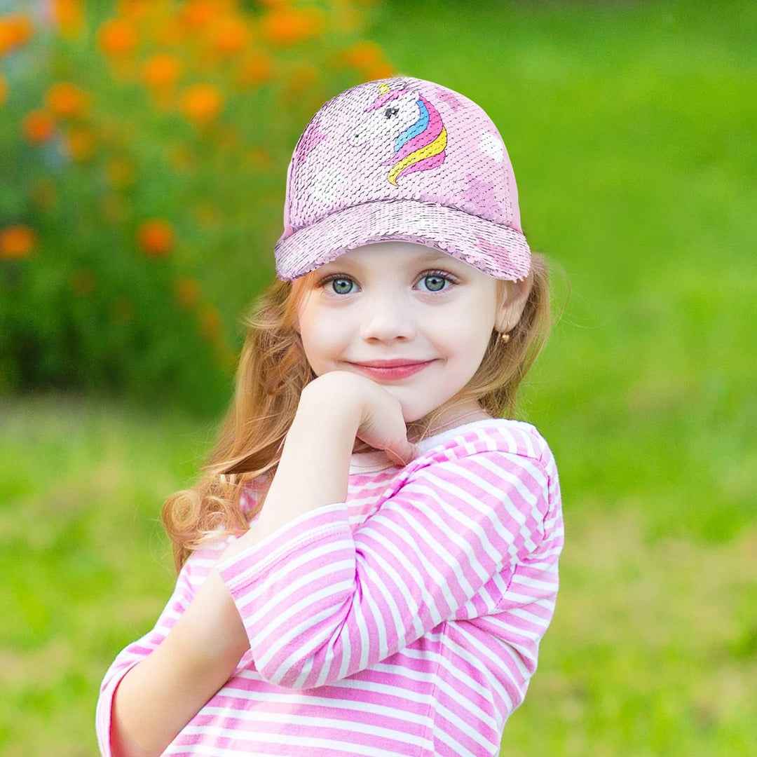 WAWSAM Kids Baseball Hat Unicorn Baseball Cap for Toddl