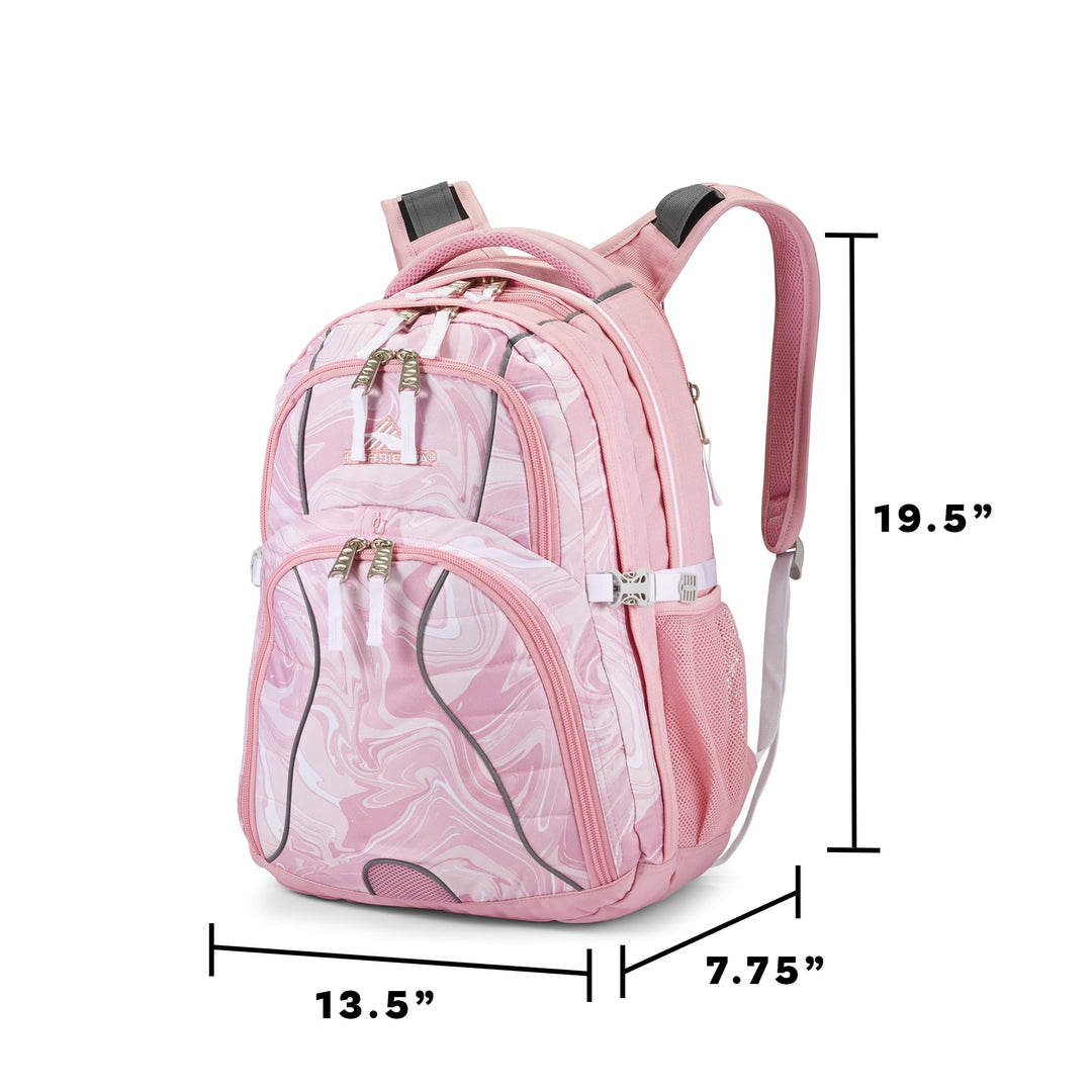 Swerve Laptop Backpack, Cosmos/Midnight Blue, One Size